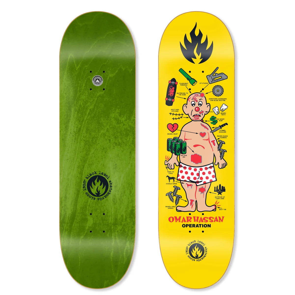 Black Label Omar Hassan Operation 8.75"