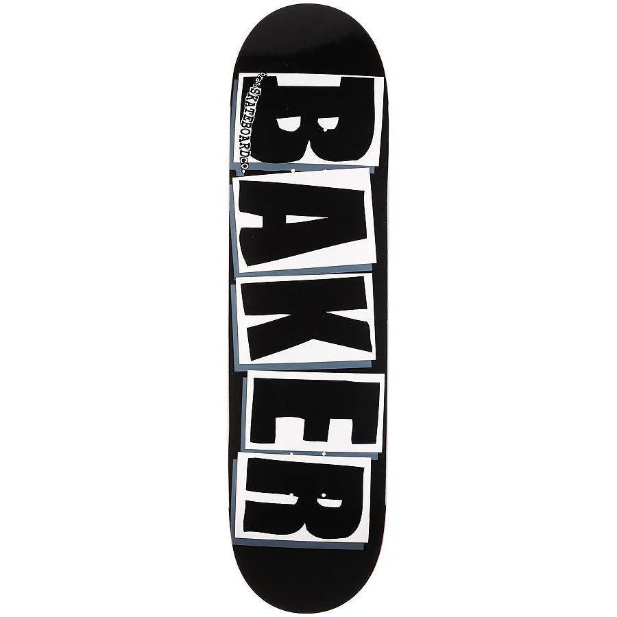 Baker Brand Logo Black/White 8.25" Deck