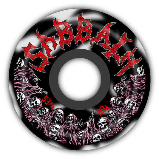 Sabbath Wheels Rising Dead | 53mm Conical | Devil's Formula Wheel | 99a Duro