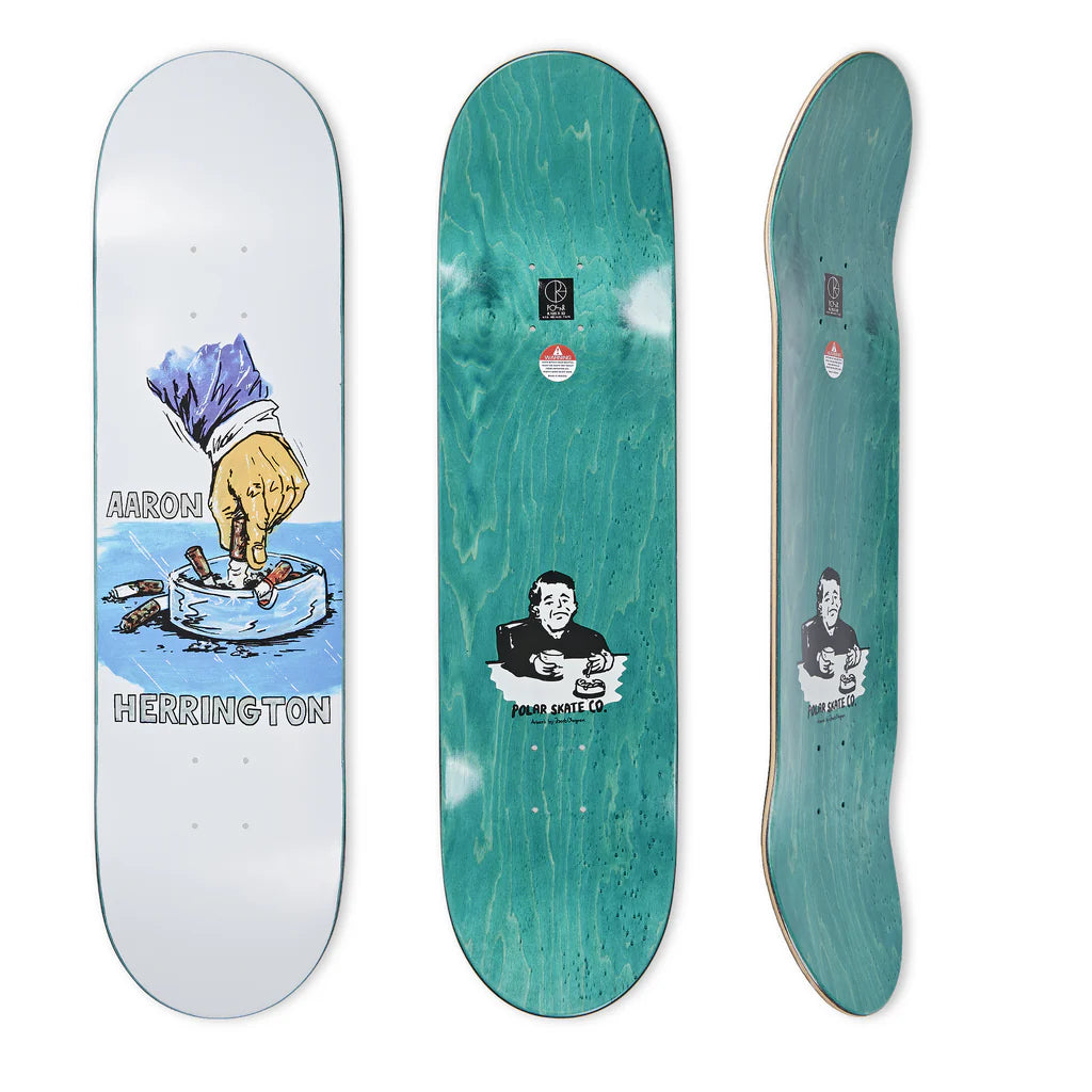 Polar Skate Co. Aaron Herrington Chain Smoker 8.125" Deck