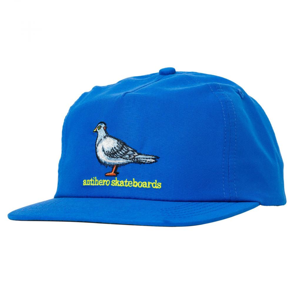 Anti Hero Lil Pigeon Blue Snapback Cap