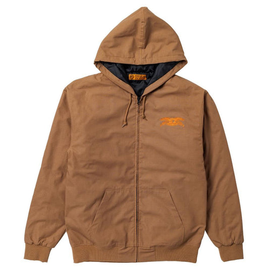 Antihero Basic Eagle Ripstop Brown Jacket