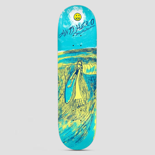 Anti Hero Daan Van Der Linden 'Expressions' 8.28" (Blue) Deck