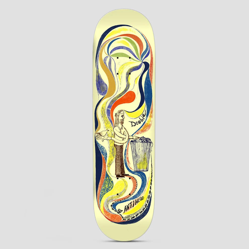 Anti Hero Victor 'Doobie' Pellegrin 'Expressions' 8.75" Deck (Cream)
