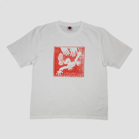 Baglady Push White T-Shirt