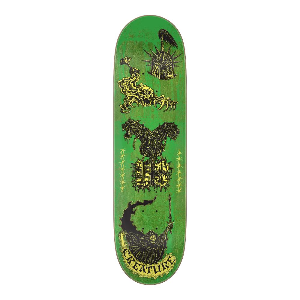 Creature Martinez 'Creach Us' Pro Stumps Green 8.6" Pro Deck