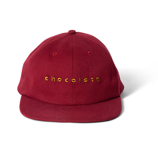 Chocolate Comic 6 Panel Cap Burgundy
