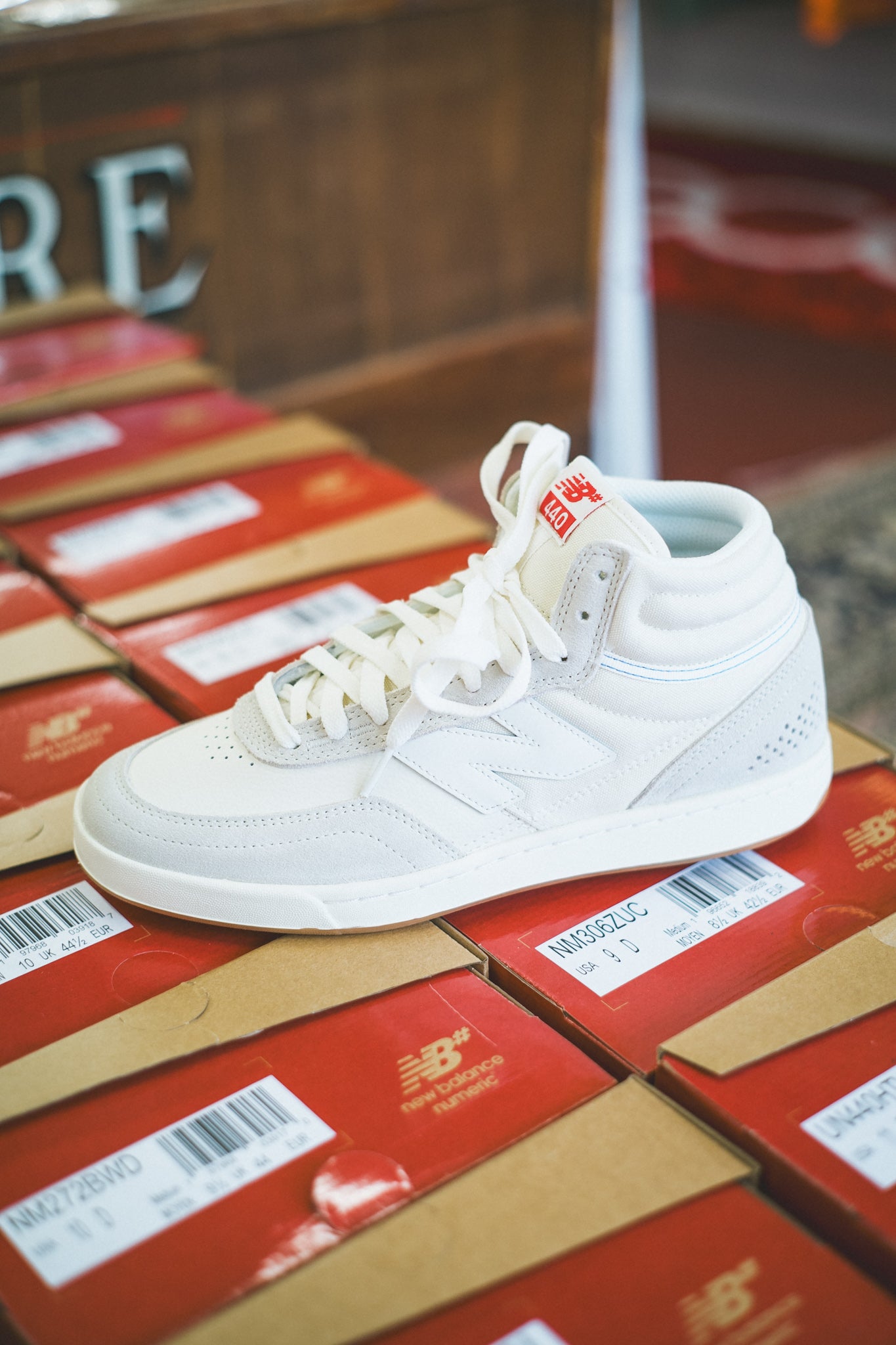 New Balance 440 High White