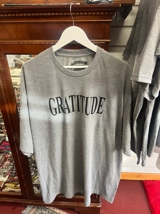 Gratitude Skate Shop Crystalized Dark Heather/Black T-Shirt