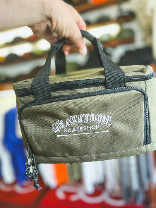 Gratitude Skateshop Cooler Bag Army/Black/Silver.