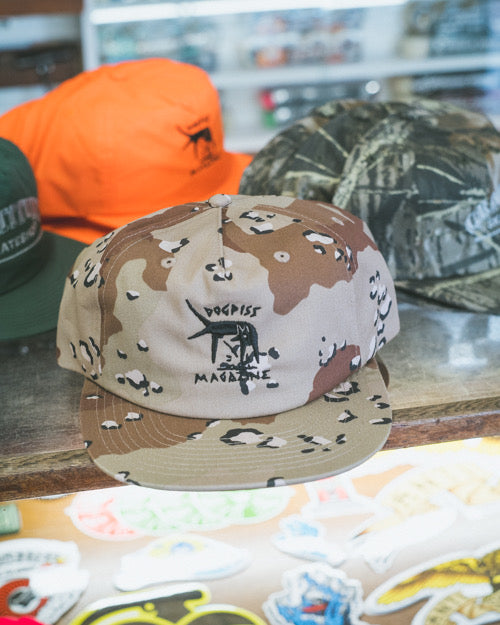 Dogpiss Magazine Delta Mojo Desert Camo Cotton Surf Cap