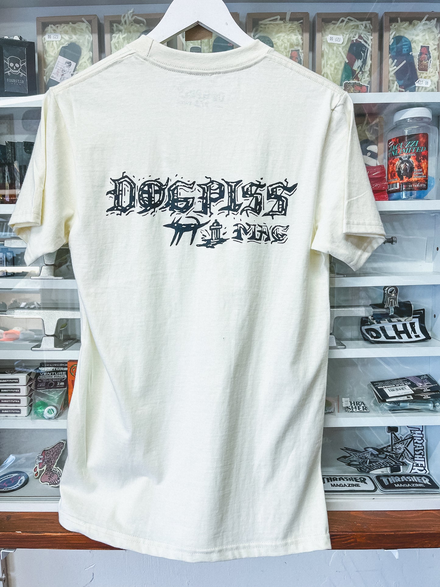 Dogpiss Magazine Delta Mojo 'Explosion' Natural T-Shirt