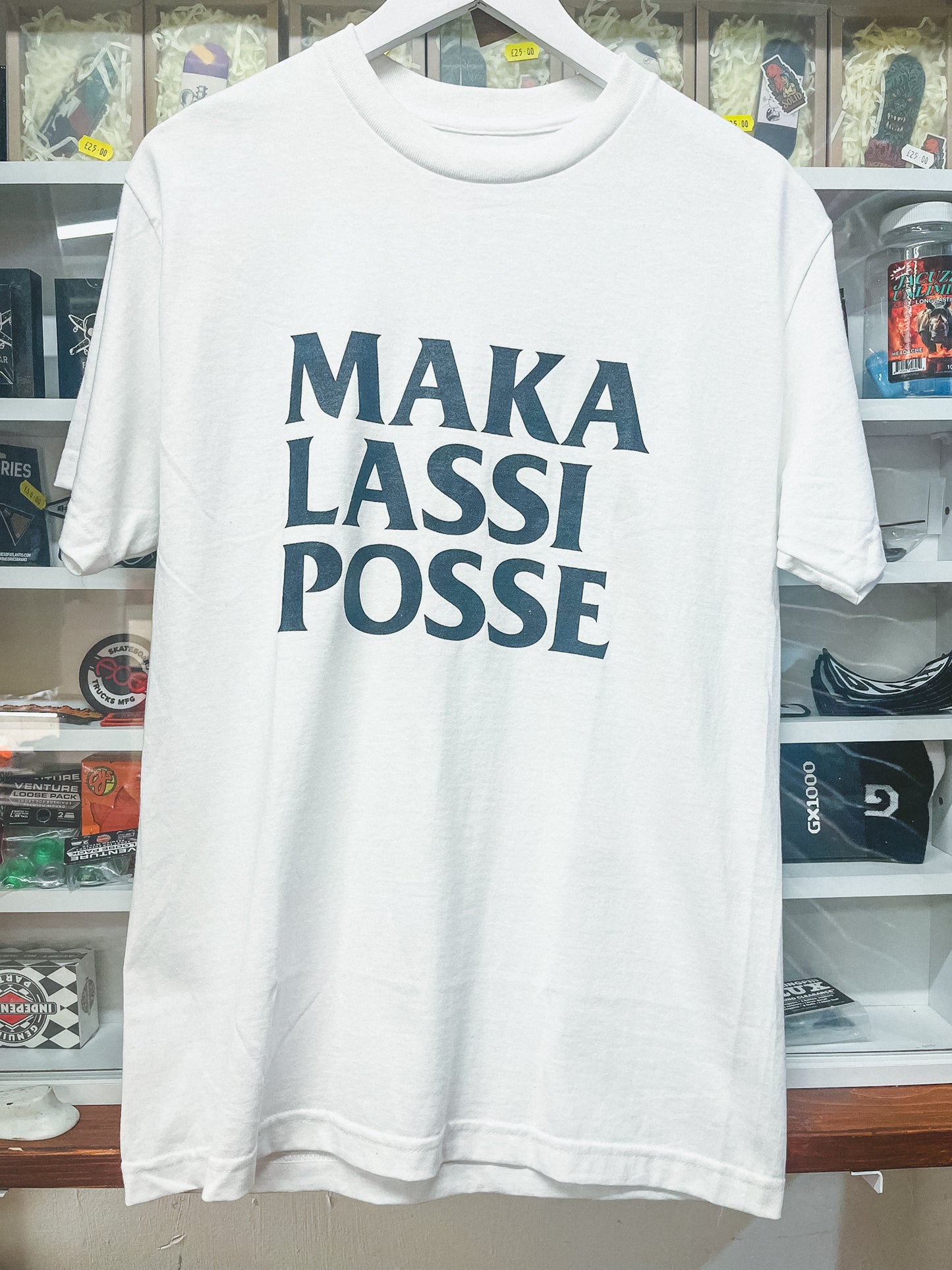 Maka Lassi Posse White / Black T Shirt
