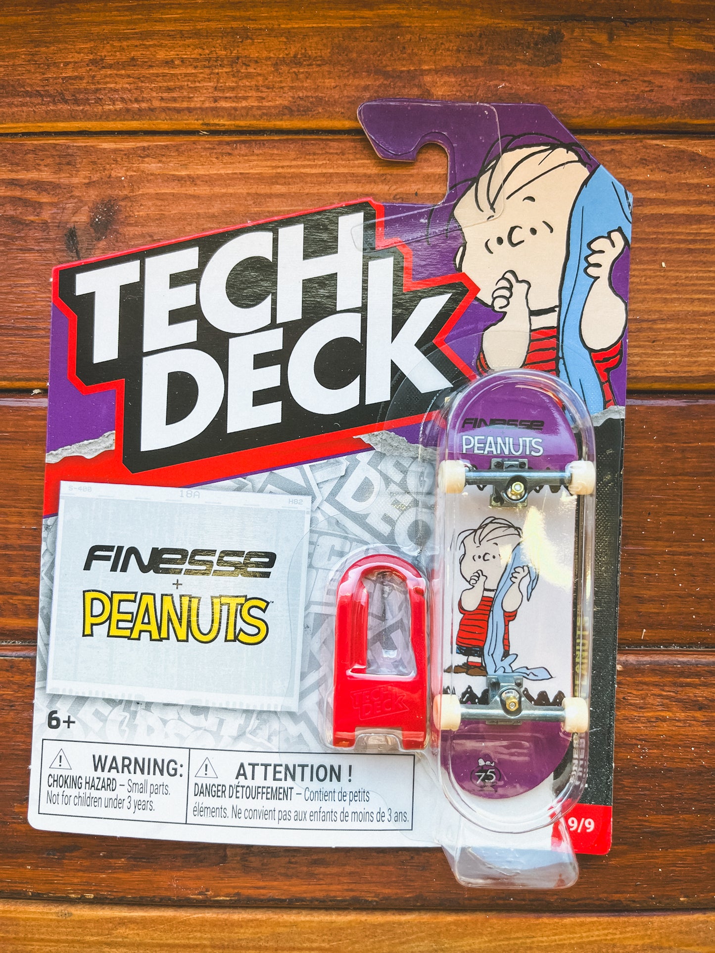 Tech Deck 96mm Fingerboard (M52) Finesse / Peanuts 9/9