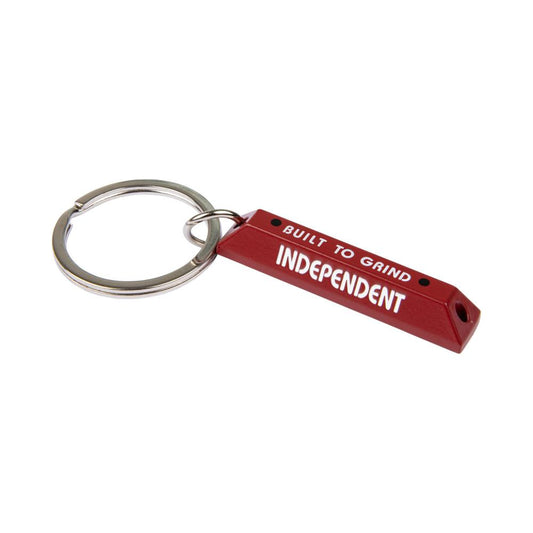 Independent Accessories	Red Curb Keychain