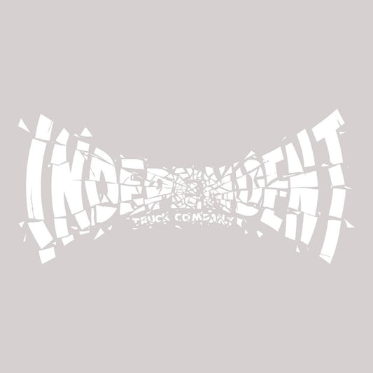 Independent Shatter Span 6' White Sticker
