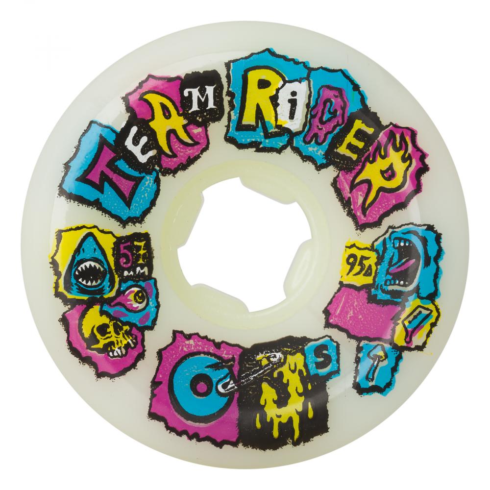 OJ Wheels Team Rider Multi 95a White 57mm