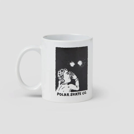Polar Fireworks Mug (White / Black) - O/S