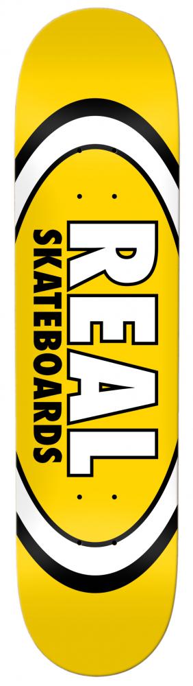 Real Team Classic Oval Yellow 8.06" Deck