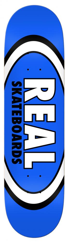 Real Team Classic Oval Blue 8.5" Deck