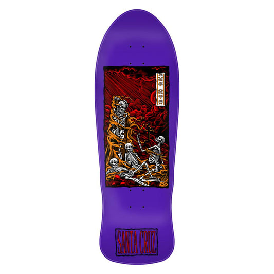 Santa Cruz Reissue Deck O'Brien Purgatory	Purple / Red / Orange	9.85"