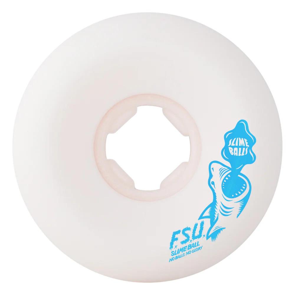 Slime Balls Wheels Heritage Shark Spew Vomits 97a White 60mm Wheels