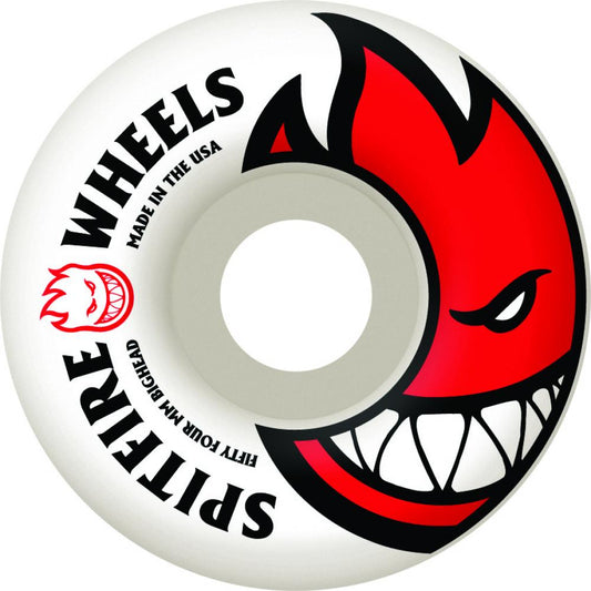Spitfire Wheels Bighead White 52mm