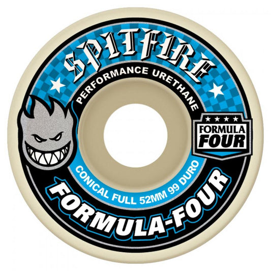 Spitfire Formula Four Wheels Conical Full 99DU 58mm