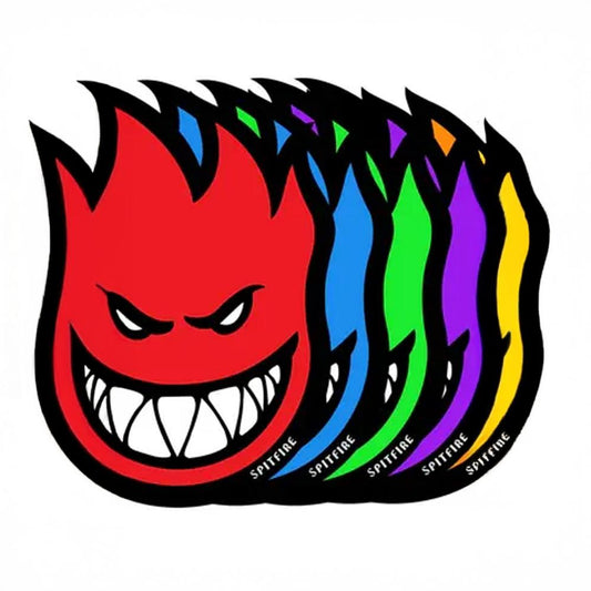 Spitfire SF Fireball (Bighead) 280 x 205mm Single Sticker