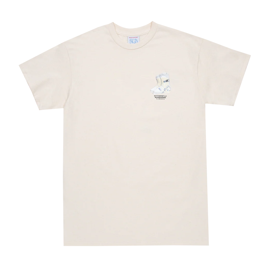 Sci-Fi Fantasy Ski Boot Tee (Natural)