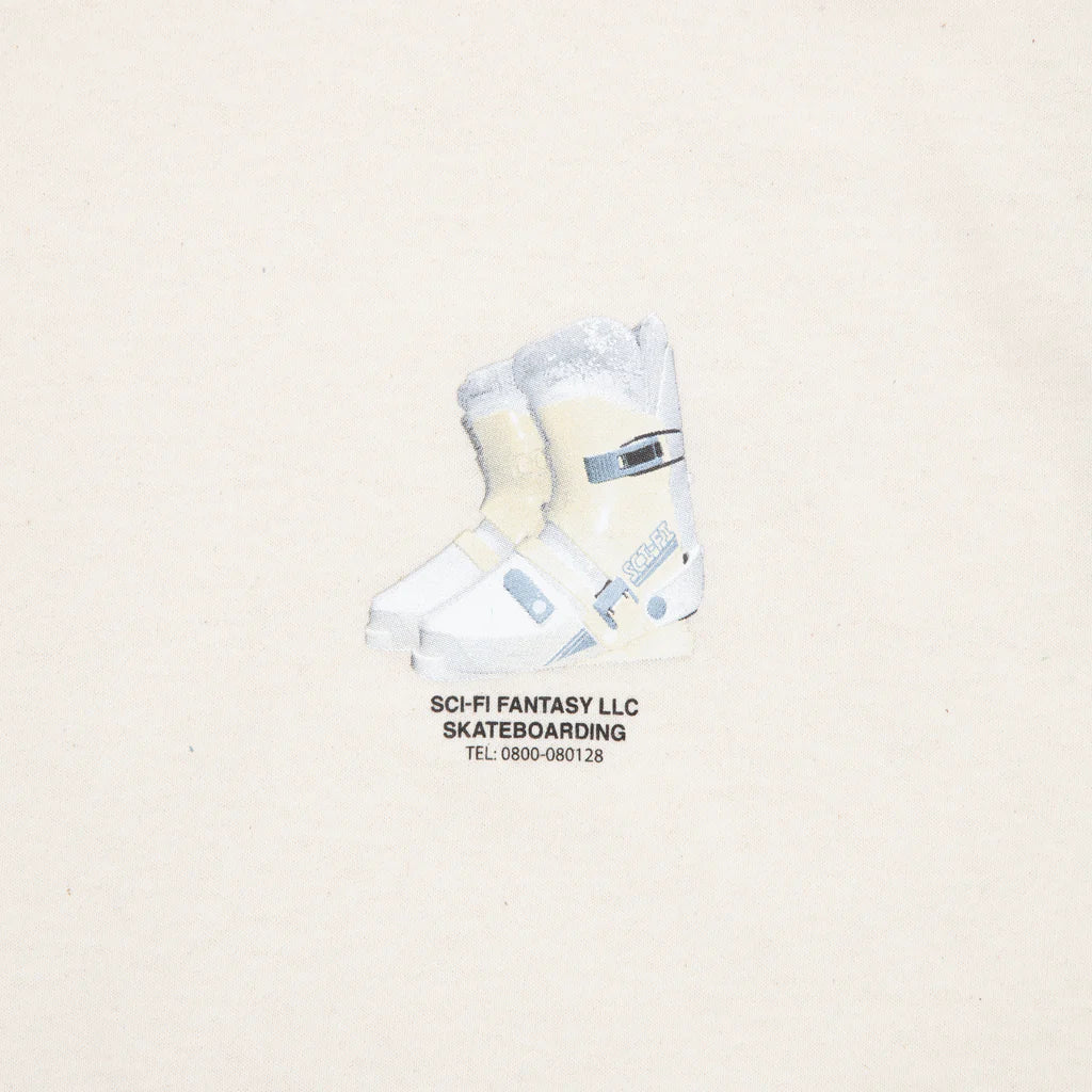 Sci-Fi Fantasy Ski Boot Tee (Natural)