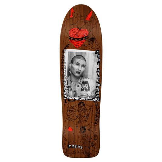 There Skateboards Cher Strauberry "Dear Diary" 8.67" COMPLETE WITH MINILOGO TRUCKS AND 58MM SNOT WHEELS