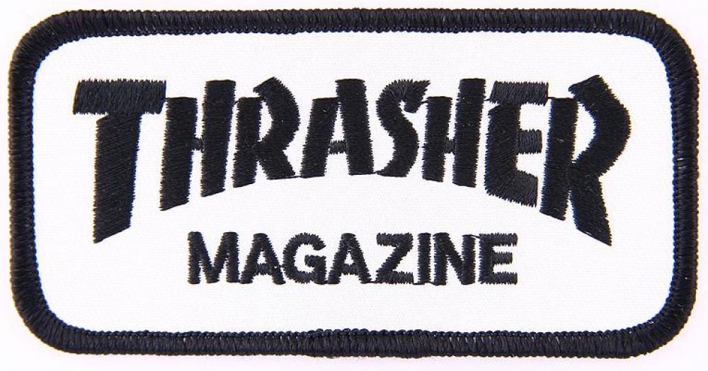 Thrasher Patch Magazine Logo