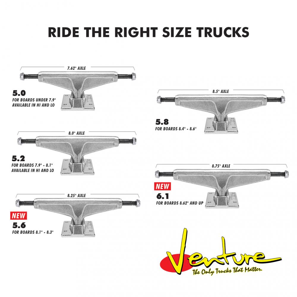 Venture Venture Loose Polished Truck (Size in Listing)