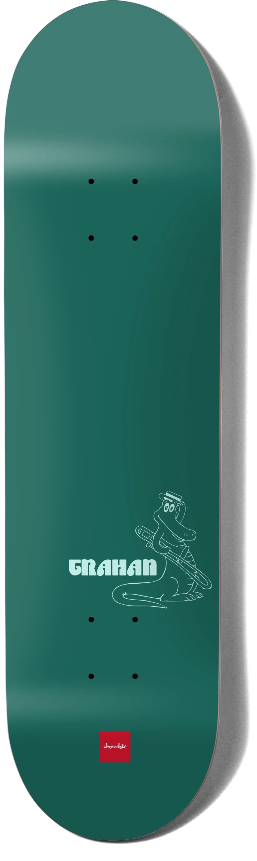 Chocolate Skateboard Deck Jazz Gator Jordan Trahan 8.5"