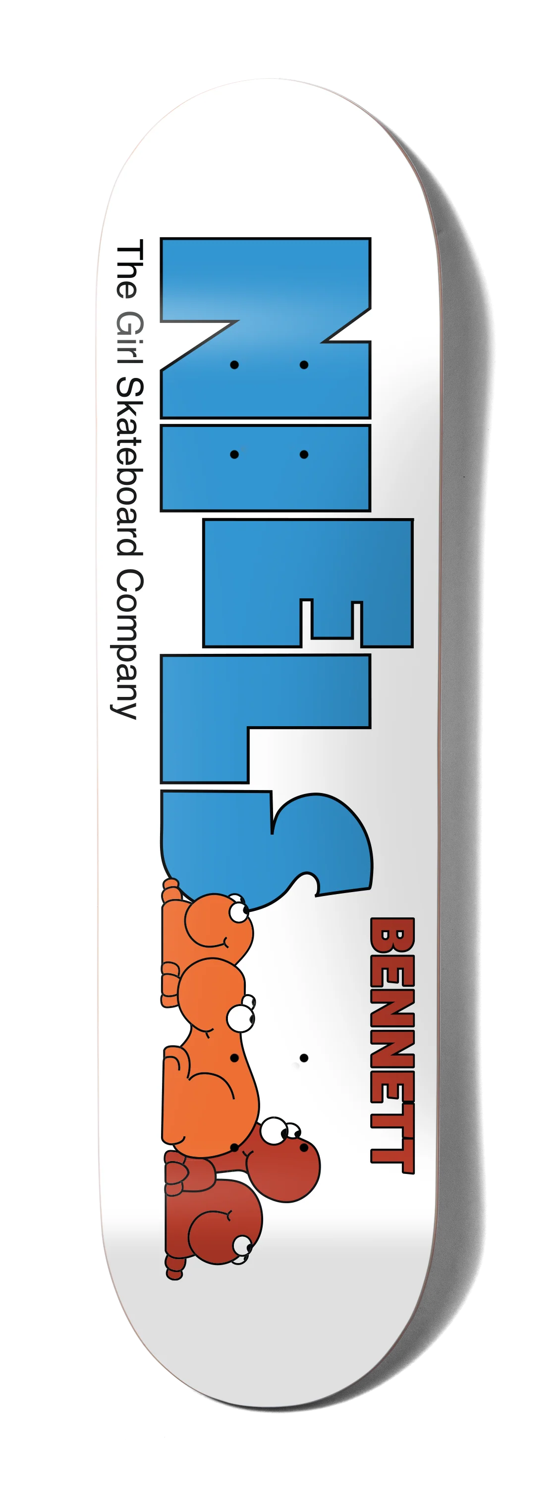Girl Skateboard Deck Nerd Niels Bennett 8.4"
