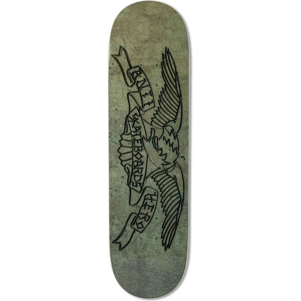 Anti Hero Treasure Island Eagle Short Wheelbase (Grey) 8.5" Deck