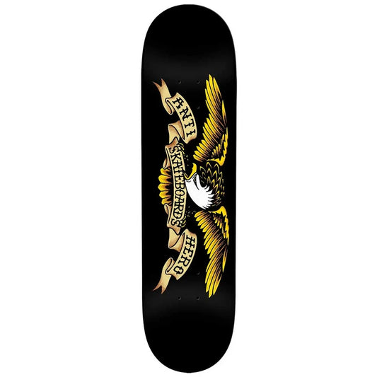 Anti Hero Team Classic Eagle DBX Deck (Black) 8.5"