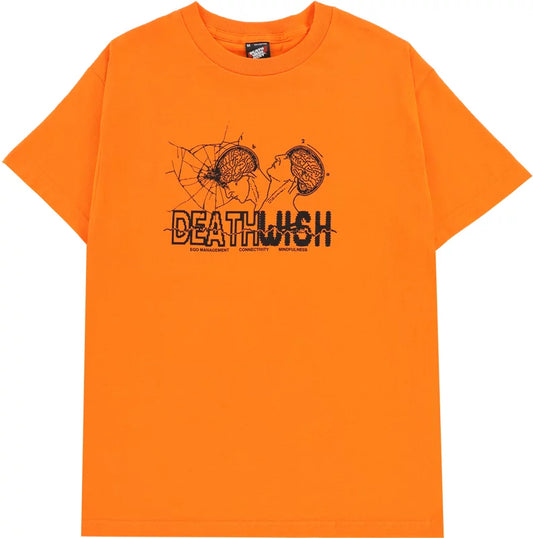 Deathwish Skateboards Mindfulness Orange T-Shirt