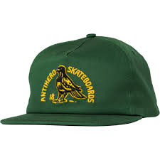 AntiHero Clubhouse Snapback (Green/Gold)