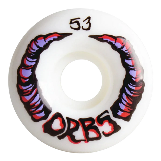 Orbs Apparitions - Round - 99A - 53mm (White)