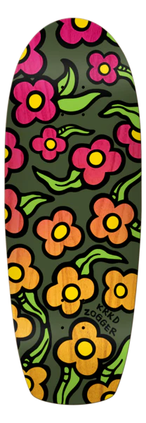 Krooked Team Zogger Widstyle Flowers 10.75" Deck