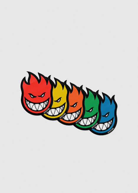 SF Fireball Bighead Sticker (Assorted) - Size XL (630mm x 460mm) - XL