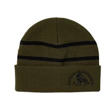AntiHero Clubhouse Cuff Beanie (Olive/Black) - O/S