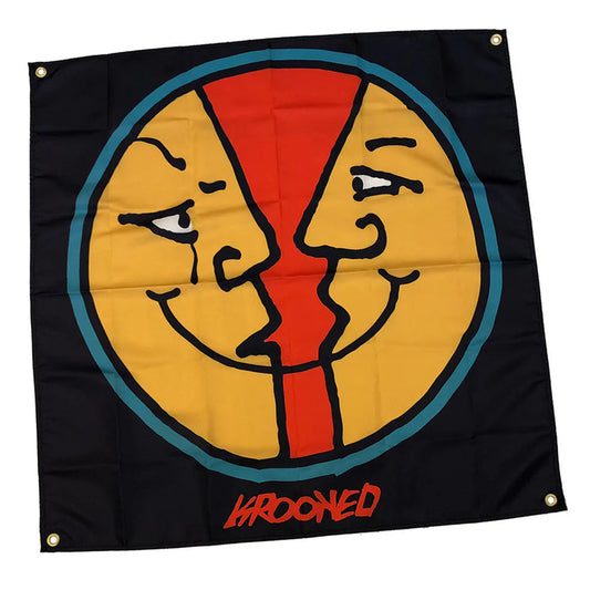 Krooked Moonsmile Banner (36 x 36 inches)