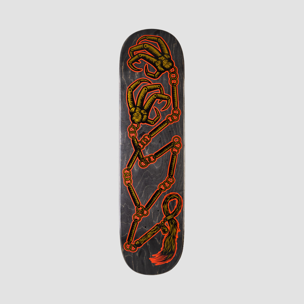 Heathen Battle Claw On Squarehead Skateboard Deck - 8.375"