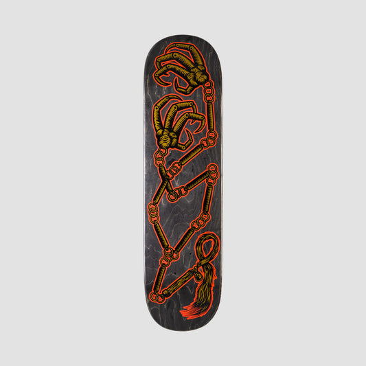 Heathen Battle Claw On Squarehead Skateboard Deck - 8.375"