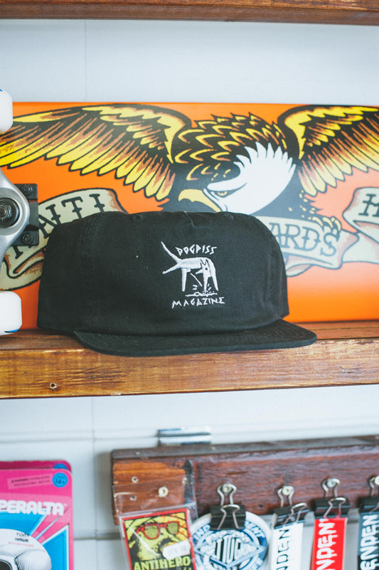 Dogpiss Magazine Delta MojoSnapback Cap Black / Silver