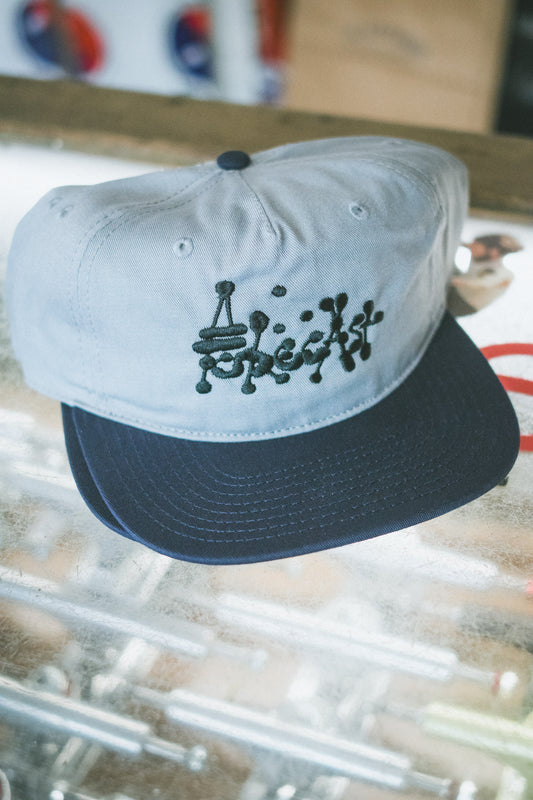 Forecast Grey / Blue Two Tone Snapback Cap