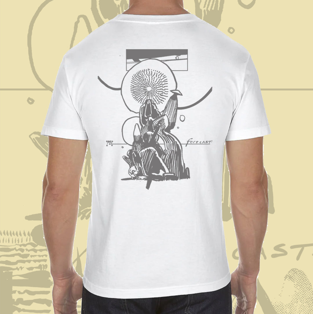 Forecast 'Chronoflow' White/Grey T-Shirt